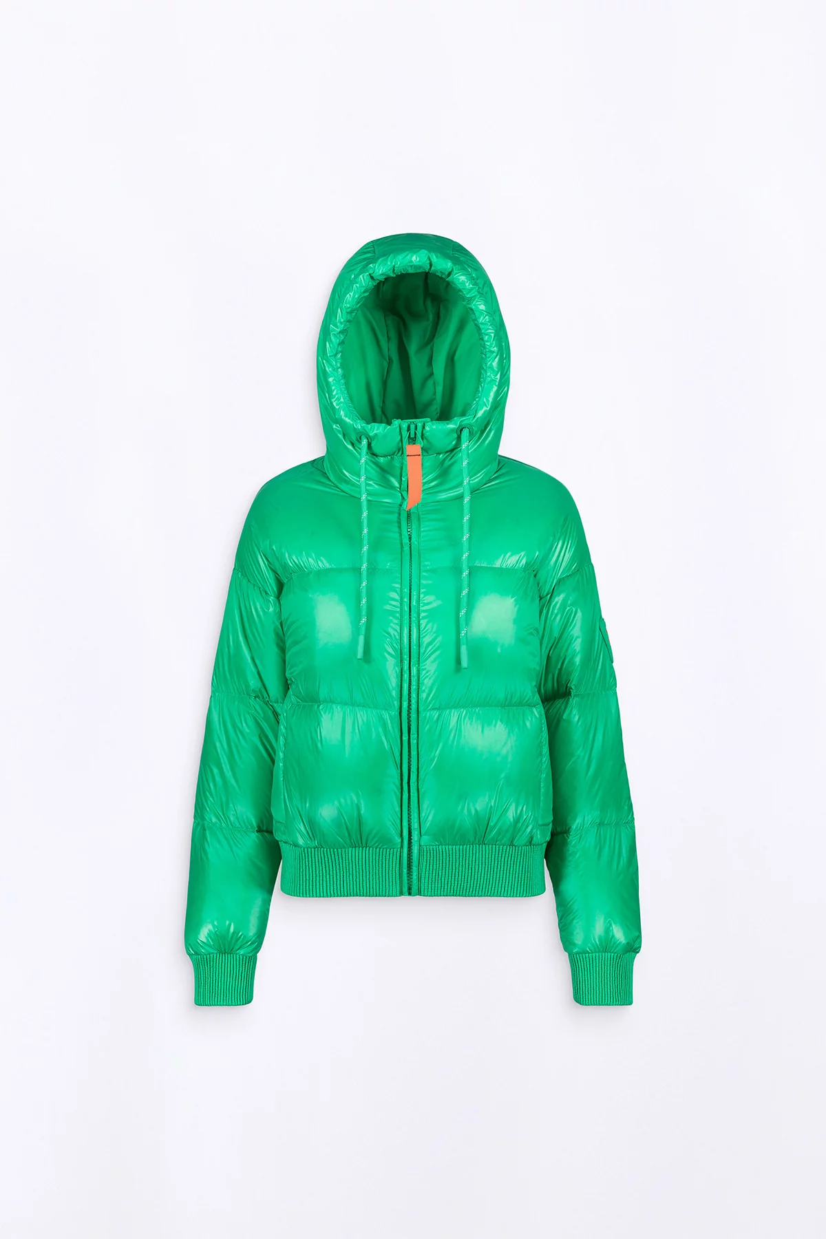 Shiny green clearance jacket