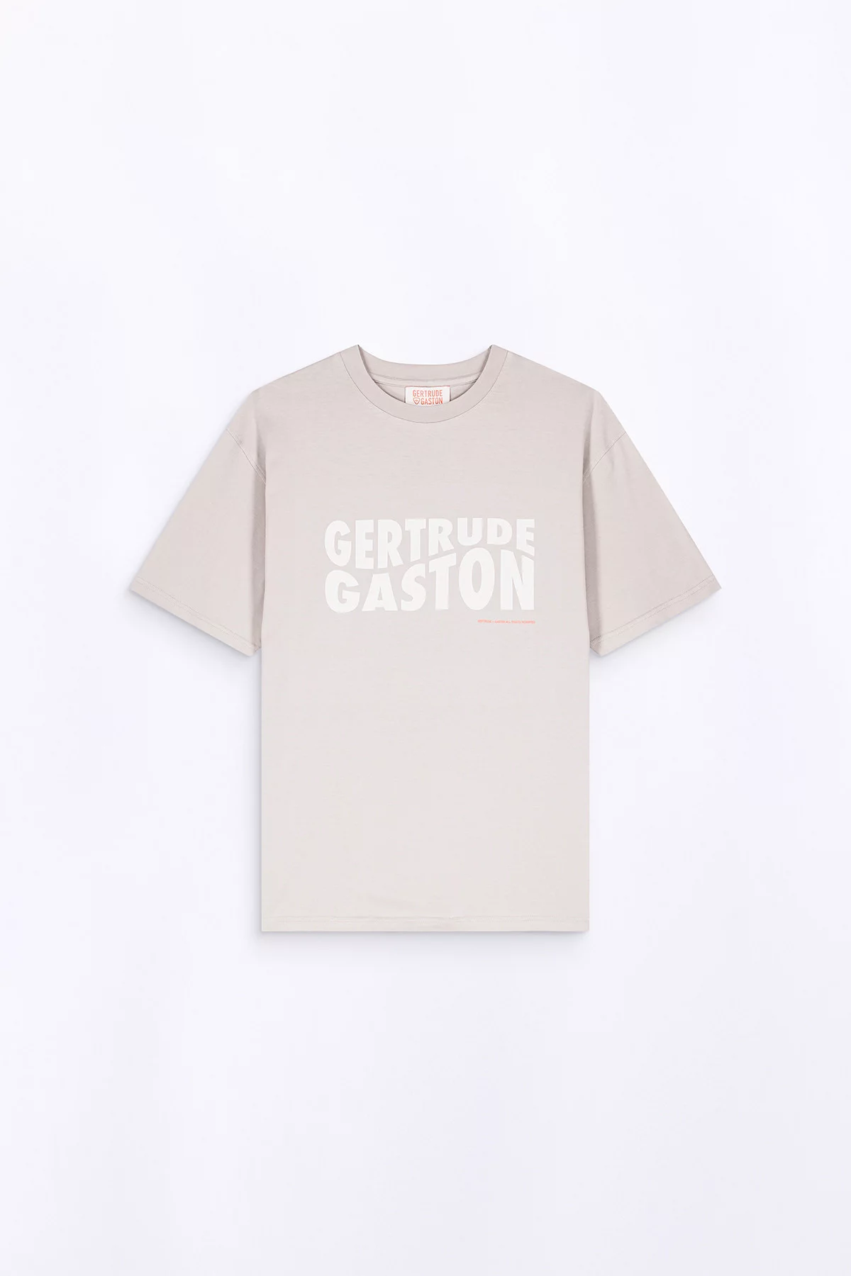 Plain cotton T-shirt Leonce